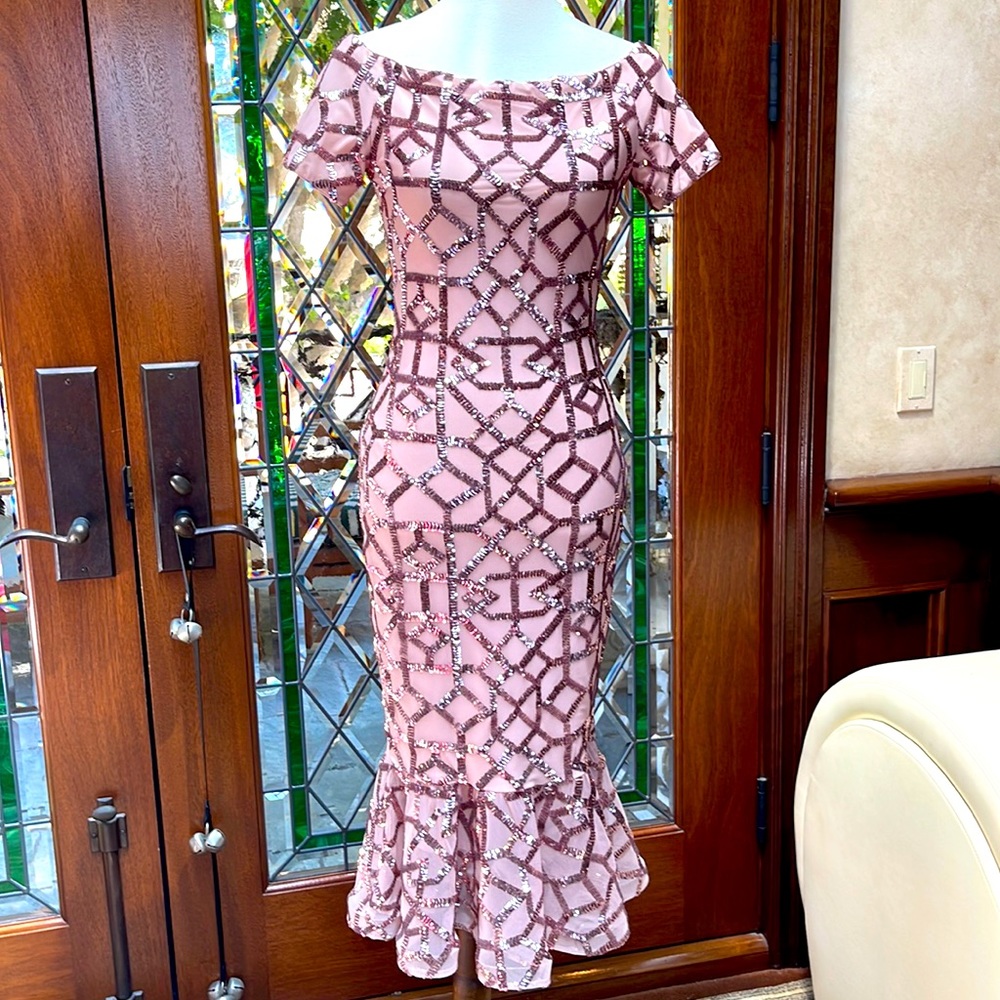 Luxury couture dress